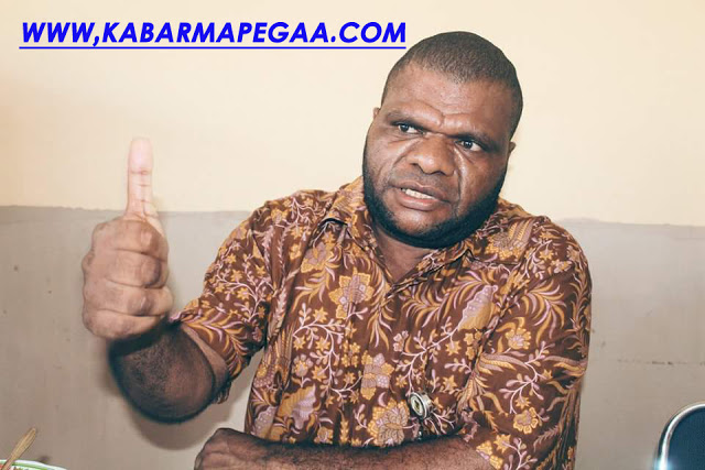 Laurenzus Kadepa, Anggota DPRP, Komisi I. (Foto: Dok KM)