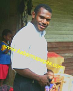 Ketua Pemuda Klasis  Kota Jayapura Naftali Yogi. (Foto: Hendrik T/KM)