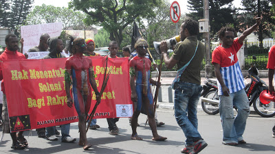 Massa Aksi AMP Saat Melakukan Demo di Yogyakarta (Doc:AMP)