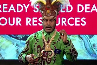 Benny Wenda (http://www.3news.co.nz)