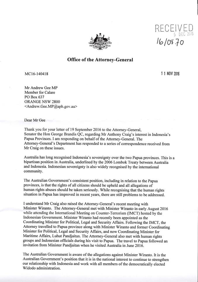 Free West Papua Party of Australia