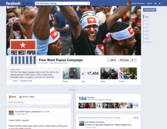 Laman FB Free West Papua Campaign (facebook.com)