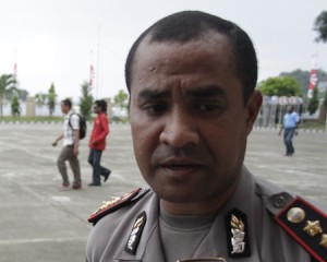 Kapolresta Jayapura AKBP Alfred Papare (Jubi/Levi)