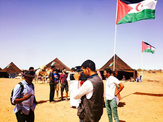 Benny Wenda di Sahara Barat 2016