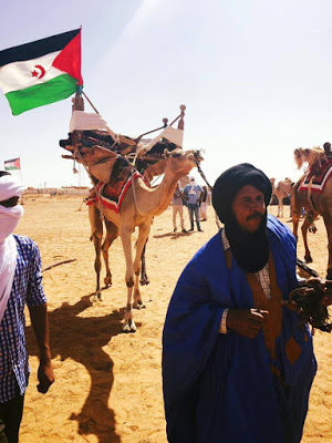 Benny Wenda di Sahara Barat 2016