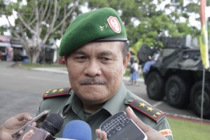 Pangdam XVII Cenderawasih Mayjen TNI Christian Zebua (Jubi/Levi)