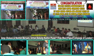 Dukungan AMP Atas Berdirinya Kantor Free West Papua Campaign. ( Doc: AMP )