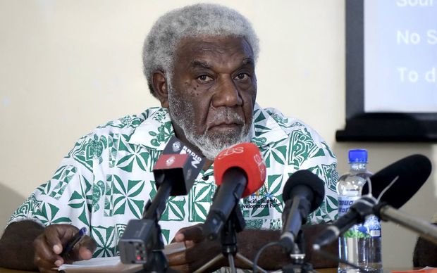 Deputy Prime Minster Joe Natuman. Photo: RNZI / Kim Baker-Wilson