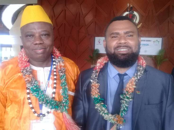 Ibrahim R.Bunda and Marco Mahé