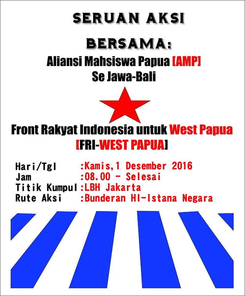 FRI West Papua, Jakarta
